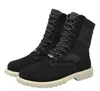 womens leather army boots
