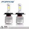 2Pcs h4 led-lampe H7 LED H1 H8 H9 H11 Auto S2 Scheinwerfer 8000LM COB Auto Licht LED lampe fit für ford focus 6000K HB2 9003 h11