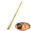 HELLOYOUNG 17cm Handmade Bamboo Matcha Tea Scoop Retro Japanese Green Tea Ceremony Matcha Scoop Tea Sticks Tool Preference