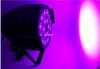 2個の段階照明18pcs 6 in 1 LED PARライトLED PARライト18×18 W PAR LED RGBWA UV