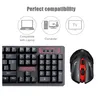 Drop Shipping 2.4 GHz Wireless Multimedia Gaming Keyboard Mouse Combo Set med USB-mottagare för PC Laptop Notebook Desktop