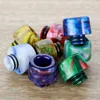 510 Thread Epoxy Resin Wide Bore Drip Tip Mouthpiece Fit 510 Smoking Accessories high quality DHL Free