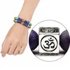 Arbre de Vie Pierre Naturelle 7 Yoga Chakra Bracelet Bracelet Poignets Bouddha Bijoux De Mode pour Femmes Hommes Cadeau Drop Ship