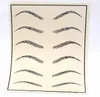 10Pcs Cosmetic Permanent Makeup Eyebrow Tattoo Practice Skin Supply Fake Eyebrow Tattoo Practice Skin for Microblading