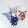 Neue reizvolle Mens Thongs Unterwäsche G2084 japanischen Stil kleine Beutel Grenze Abdeckung gedruckt Streifen Sternen