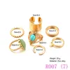 3 sztuk Retro Srebrny Złoty Kolor Punk Elephant Knuckle Pierścionki Kobiety Plaża Vintage Kwiat Midi Ring Sets Jewelry R007