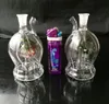 Variety of Hookah Bongs Accessories Unique Oil Burner Pipes Water Pipes Glass Pipe Random Delivery