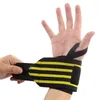1 st Sportsman Bracer-manschett Gym Tyngdlyftande Justerbart Armbandsstöd Handledsskydd Professionell utomhusaktivitet Bandage Wrap-bygel