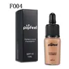 Popfeel Perfect Liquid Foundation 15ml Beautiful Cosmetics Makeup 6 colors Brighten Concealer Foundations ship2693247