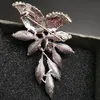 CINDY XIANG grande fleur en cristal grande broche épingles et broches de raisin bijoux de mariage Bijouterie Corsage robe manteau accessoires
