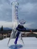 стакан бонг 10 "стеклянные бонги Rasta дизайн водопроводные трубы нефтяной вышке 18.8 мм совместное ручной марки бонг стеклянные трубы