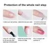 Fiberglass Silk Nail Wrap Stickers Zelfklevende Nagels Protector voor UV GEL Acryl Art Beschermende manicure