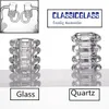 Smoke Quartz Diamond Knot Insert Nail Removable Dnot Dia=19.5mm male female banger for glass bong oil rigs