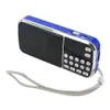 L-088 Portable Speaker MP3 Audio Music Player FM Radio Loudspeaker with Flashlight USB AUX TF Slot