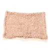 Novo 1 pc feito à mão cobertor de lã macia tricô cobertor bebê recém-nascido pogal po adereços pano de fundo tapete de chuveiro de bebê toalha envoltória 3598497