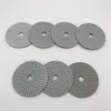 Diamond Polishing Pad Wet 4 inch (100 mm) for Marble Granite Stone Tile Circle Polishing Wheel Abrasive Pad Sanding Disc 7 Pieces/lot