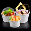 White Paper Cup United Artists Disponable Ice Porridge Cream Bowl utan täckning Ingen speciell lukt LX3515