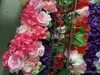 Artificial Arch Flower Row Table Runner Centerpieces String for Wedding Party Road Cited Flowers Decoration