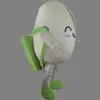 2018 Discount factory sale Adult Size Real Photos Cute Pistachio Mascot Costume Fruit Fancy Party Dress Halloween Costumes