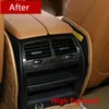 Auto Achter Airconditioning Outlet Frame Decoratie Cover Trim voor BMW 5 Serie G30 G38 2018 ABS Auto Interieur Styling