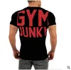 Nieuwe Merk Mannen Gym Running T-shirts Hoge Kwaliteit Compressie Korte Mouw Man Bodybuilding Kleding Training Panty Sport Shirt Jogging