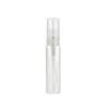 10ml Mini Refillerbar Clear Glass Parfym Prov Tom Flaska 10cc Kosmetisk Pump Atomizer Flaskans rör LX1178