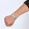 Moda Erkek Bilezikler Paslanmaz Çelik Yapılmaya Dayanıklı Kimlikler Erkekler İçin Kırık Dayanıklı Kimlik Bilezik Armband Pulsera Jewelr9281550