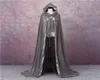 Velvet Cape Custom Christmas Halloween Wizard Vampire Witch Wedding Wicca Medieval Hooded Wicca Long Robe Halloween Witchcraft7970165