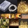 1M 2M 3M 5M 10M łańcuchy świetlne LED zasilanie bateryjne LED drut miedziany dekoracja Starry Fairy Light Holiday Wedding Light