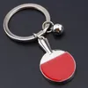 Mini Rotatable Basketball Football Golf keychain keyrings key rings fashion jewelry Christams Gift