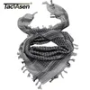 TACVASEN Men Scarf Tactical Desert Arab Keffiyeh Scarf Camouflage Head Scarf Women Arabic Cotton Paintball Face Mask D1819093612