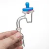 Pipes à fumer bouchon de carburateur en Silicone bulle colorée 4 sortes bouteille dôme pour Banger Nail 2mm 3mm 4mm banger clous sans dôme Dab Rig