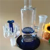 High quality glass hookah with a turbo 10 inch high revolver bowl (GB-263-R)