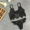 TheFound 새로운 섹시한 아가씨 옷 Nightwear 친밀한 브래지어 G-String 레이스 잠옷 레이스 Babydoll Women