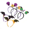 Halloween Meninas cabelo varas de Crianças Masquerade Party comportamento funcional da cabeça Buckle Supplies Pumpkin Witch Headband decoração forma Varas