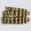 Skin Weft Tape Hair 40pcs Remy Tape In Human Hair Extensions Loose Wave European Tape in Hair Extensions Salon Style