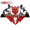 أحمر أسود fairings لانتصار دايتونا 675 2013 2014 2015 البلاستيك abs fairings دراجة نارية طقم طقم هيكل السيارة يغطي الجسم