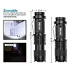 Mini-Zoom-Cree-XML-L2-T6-Taschenlampe, LED-Taschenlampe, 5 Modi, 3800 Lumen, wasserdicht, 18650-Akku