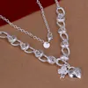 Fine 925 Sterling Silver Naszyjnik 18inch Shake Łańcuch Link, 2018 Fine Real 925 Silver Link Chain Włochy Naszyjnik Nowy Styl Hot 2021 Xmas