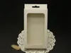 Caja de embalaje en blanco de diseño personalizado al por mayor para iPhone 7plus 8plus, caja de teléfono, paquete de papel Kraft blanco para carcasa de teléfono de 5,5 pulgadas