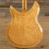 Custom 12 Strings 38112 V69 Maple glo 1989 Semi Hollow Body Natural Electric Guitar Yellow Triangle MOP Fretboard Inlay Sandwich1437864