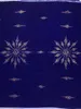 5 meter PC Fashionable Royal Blue Velveteen Fabric Afrikansk mjuk sammet spets med rhinestone för dressing jv111