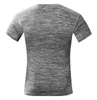 2018 Hot Mens Gymkläder Fitness Kompression Bas Lager Under Toppar T-shirt Running Crop Tops Skins Gear Wear Sport Fitness