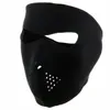 Zimowa maska ​​ćwiczeń rowerowa maska ​​narciarska pełna twarz wiatrowoodporna rower rowerowy na świeżym powietrzu biega na czarno 1114701