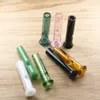 Wholesale Glass Filter Tips For Dry Herb Rolling Papers Cypress Hill Cigarette filter Glass Filter Tips free shipping