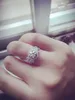 Choucong Merk Design Damesmode Sieraden Diamond 925 Sterling Silver Engagement Wedding Band Ring SZ 5-11