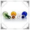 pyrex glass pipes 10cm Curved Oil burners Pipes glass bong clear balancer glass water pipe shisha oil rigs
