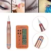 Digitale Permanente Wenkbraw Eyeline Lippen Rotary Make Supply MTS Tattoo Pen Machine Huidverzorging Schoonheid met 10 Stks Naalden