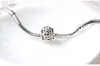 Alloy Space Charm Bead Side Crystal Rhinestone Big Hole Fashion Women European Style For Armband4586192