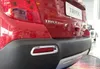 Высокое качество ABS хром 2pcs автомобиля передняя противотуманная фара декоративная крышка + 2шт Задняя противотуманная фара декоративная крышка для Chevrolet Trax 2014-2016